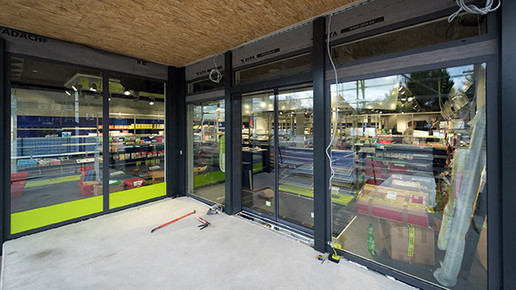 20151117 easy Apotheke Errichtung Eingang e AModul easy