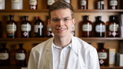 Foto: Portrait von Apotheker Christian Wilhelm