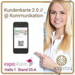 e-Vorteilsprogramm &amp; Kundenkarte 2.0 - Digitale Kundenkommunikation auf der Expopharm