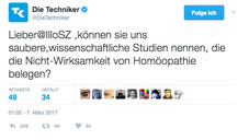 Homöopathie-Schelte für TK