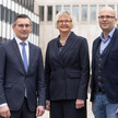 Dr. Bettina Schultz, Karsten Brandstetter, Alexander Paquet, Vorstandsmitglieder der KVSH