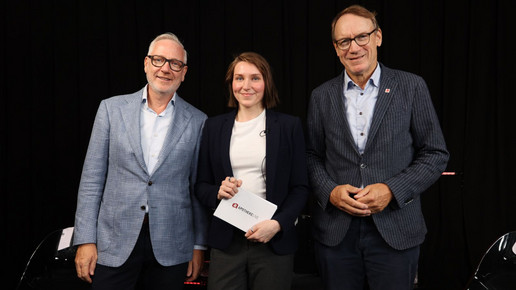 Marcus Freitag, Lilith Teusch und Thomas Preis beim APOTHEKE ADHOC LIVE Talk