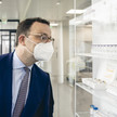 Jens Spahn mit Maske