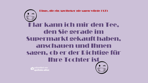 dinge die ein apotheker nie sagen wuerde 175 ddeansw