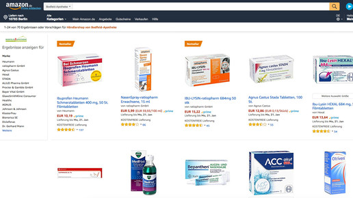 Urteil: Apotheker dürfen über Amazon verkaufen