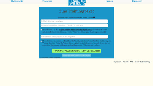 gesundwisser1 screenshot