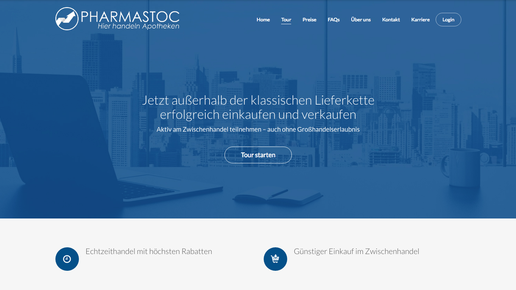 pharmastoc zwischenhandel screenshot