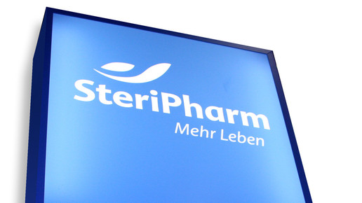 Steri Pharm Messe Saeule