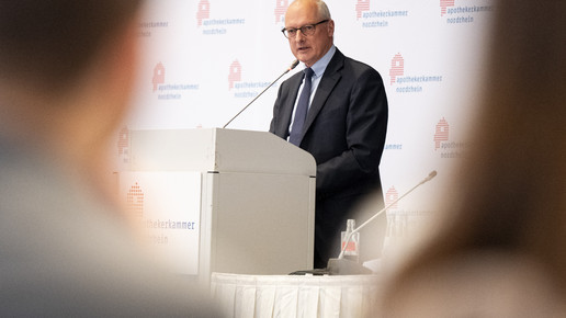 Foto: Dr. Stefan Kobes von der Kanzlei Luther auf der Kammerversammlung