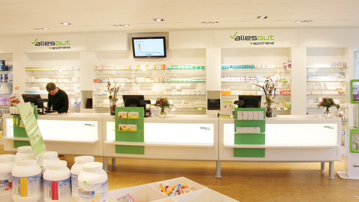 allesgut Apotheke Innenansicht