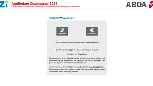 Abda-Datenpanel: Selbstauskunft per Knopfdruck