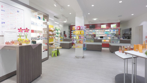 die Alemannen-Apotheke in Friesenheim von innen