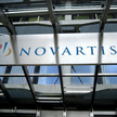 Haus mit Novartis-Logo