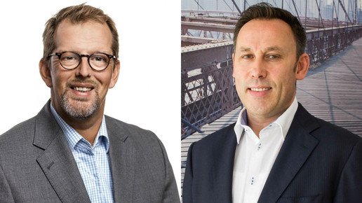 Marco Dohmen und Andre Galka in einer Montage nebeneinandergestellt, Portraits