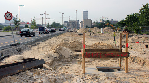 heidestrasse abda baustelle aa