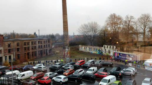 Verkehrsstörungen wegen Testansturm