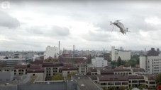 Drohne bringt Medikamente