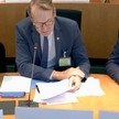 Thomas Preis und Benedikt Bühler in der Anhörung des Gesundheitsausschusses