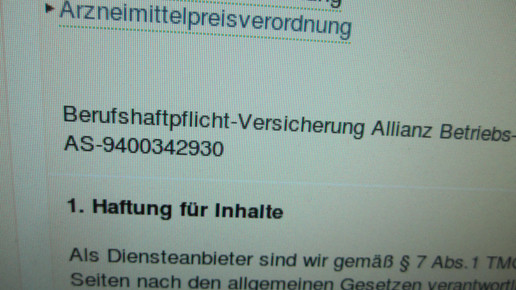 versandapo berufshaftpflicht scs