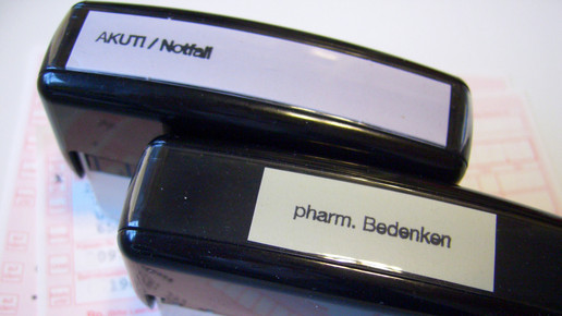 akut notfall pharm bedenken Stempel aa