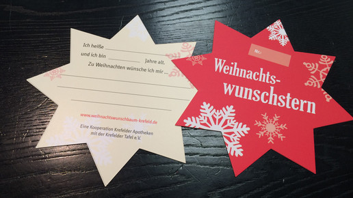 papiersterne weihnachtswunschsterne-aktion muehlen-apo