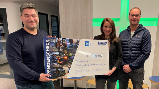 Aristo unterstützt Berliner Kältebus