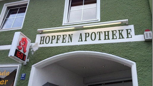 Hopfen-aussen Hopfen-Apotheke