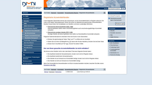 160421 dimdi register