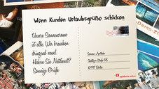 Unerwünschte Urlaubsgrüße