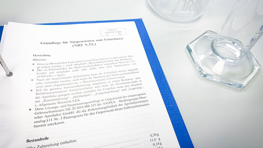 Neu im NRF: Melatonin-Suspension