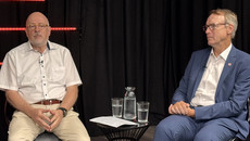 Dr. Dirk Heinrich und Thomas Preis beim APOTHEKE LIVE
