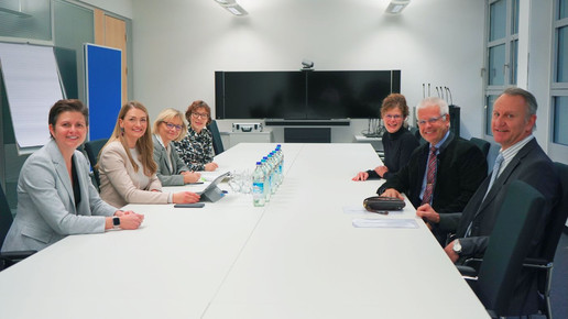 Antrittsbesuch von Judith Gerlach bei der BLAK