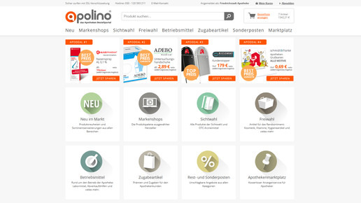 apolino startseite angemeldet 02 screenshot