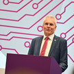 Dr. Hans-Peter Hubmann bei der Expopharm-Eröffnung