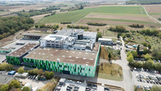 Luftaufnahme des Werks von Kneipp