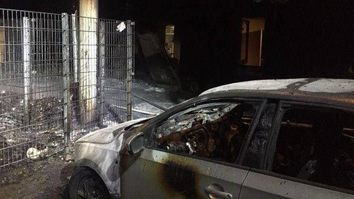 Brand AErztehaus 9 Feuerwehr Wolfenbuettel