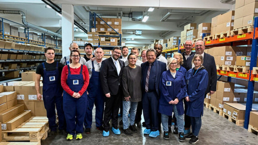 Foto: Niedersachsens Gesundheitsminister Dr. Andreas Philippi zu Besuch bei TAD