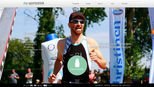 my-sportsdrink alex braemer screenshot