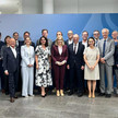 Pharma Deutschland trifft Warken Bundesvorstand Pharma Deutschland mit Gesundheitsministerin Nina Warken (CDU) und Abteilungsleiter Thomas Müller.