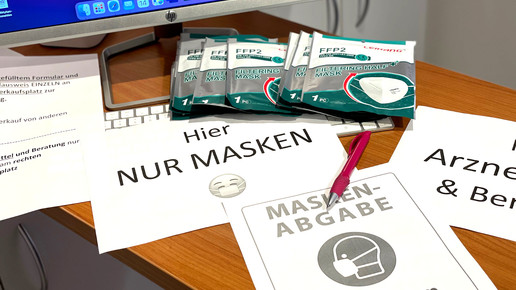 Masken-Aktion: Jede einzelne Abgabe dokumentieren?