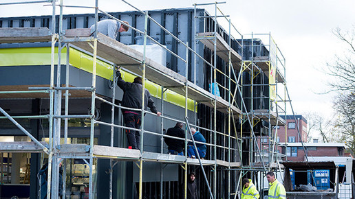 20151117 easy Apotheke Errichtung Fassade e AModul easy