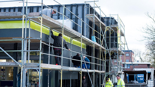 20151117 easy Apotheke Errichtung Fassade e AModul easy