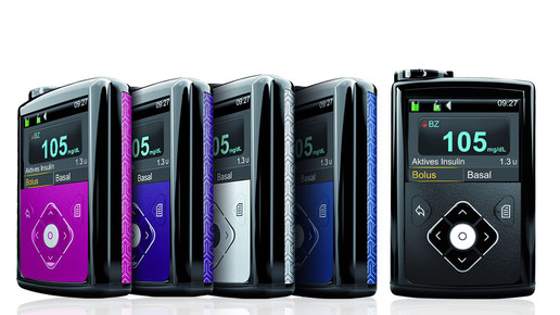insulinpumpe medtronic Coloured Pump Range medtronic
