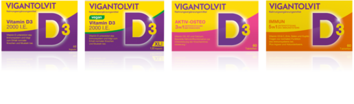 Packshots von Vigantolvit® 