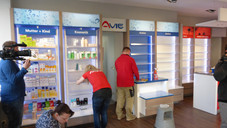 So lief der Umbau in der Avie-Apotheke