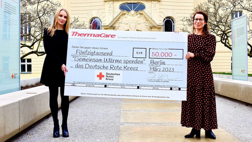 50.000 Euro: ThermaCare spendet Coupon-Erlöse
