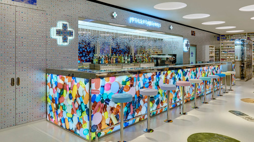 Pharmacy 2 interior 3 Prudence Cuming Associates 2H Restaurant Ltd