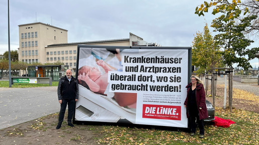 Linksfraktion beginnt Kampagne zur Gesundheitsversorgung