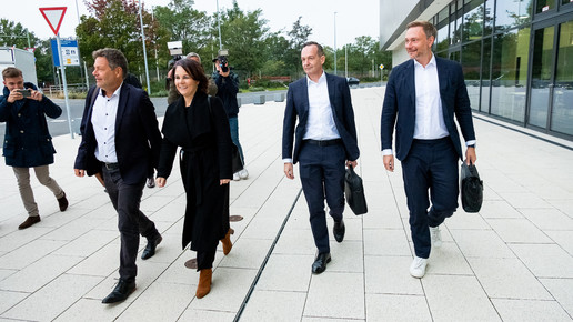 Grüne stimmen für Ampel