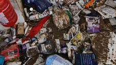 Apotheker zeigt das ganze Ausmaß der Überflutung